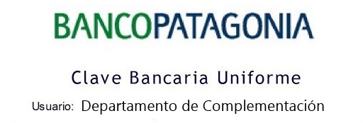 Info de la Cuenta donde transferir....